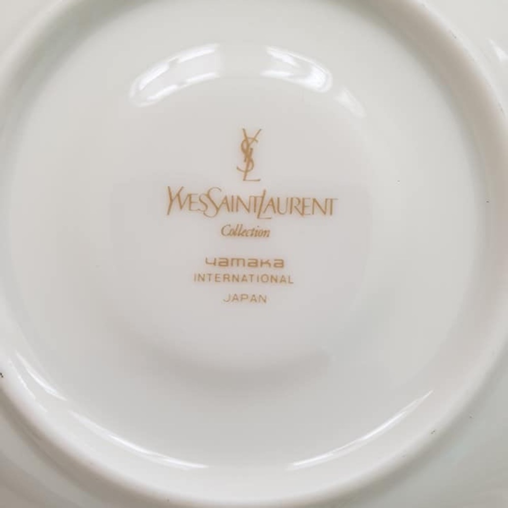 HP 6/18🎉 YSL Collection x Yamaka • Vintage Teapot Set Teacups Service for 4 - Picture 3 of 6